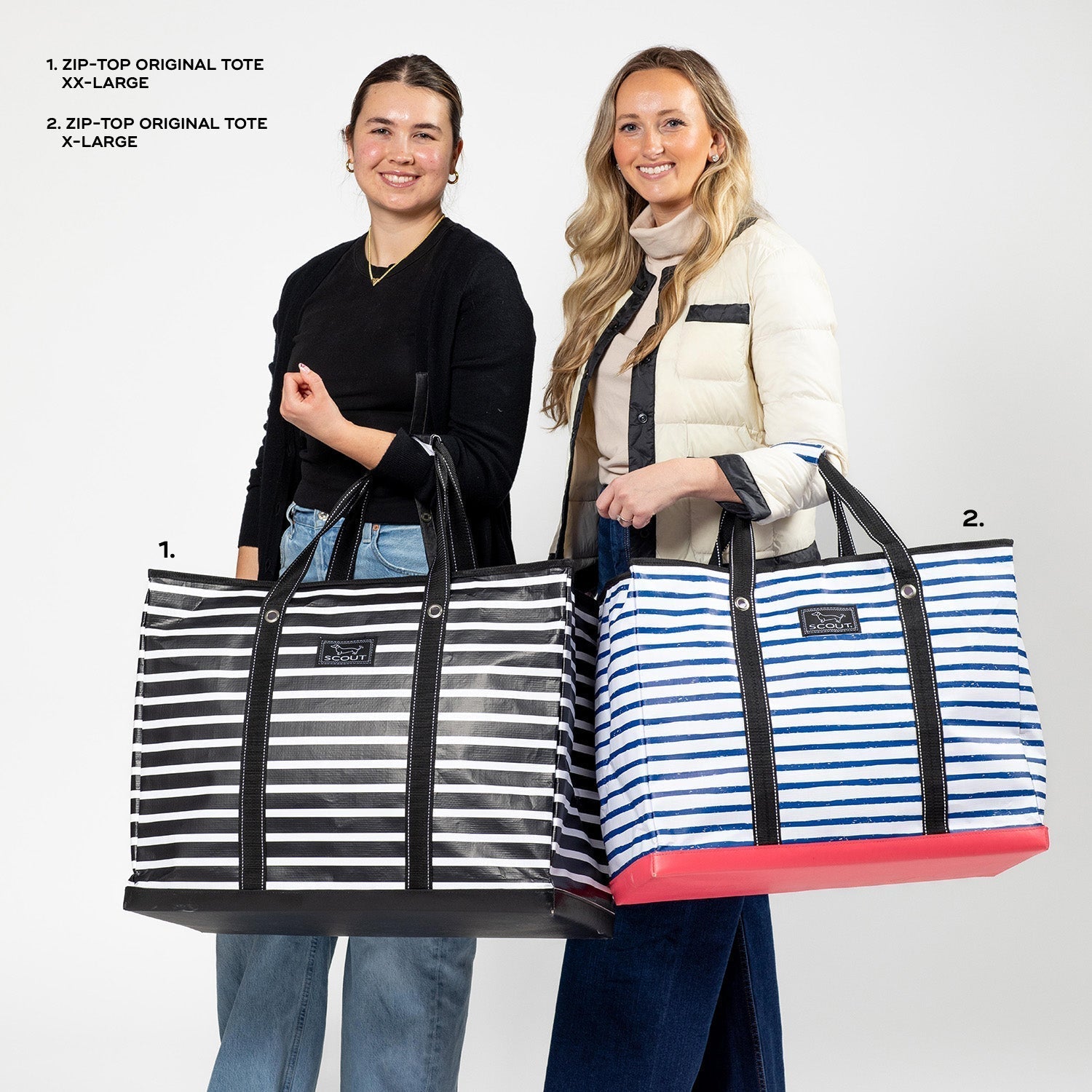 3 Boys Zip Tote X-Large