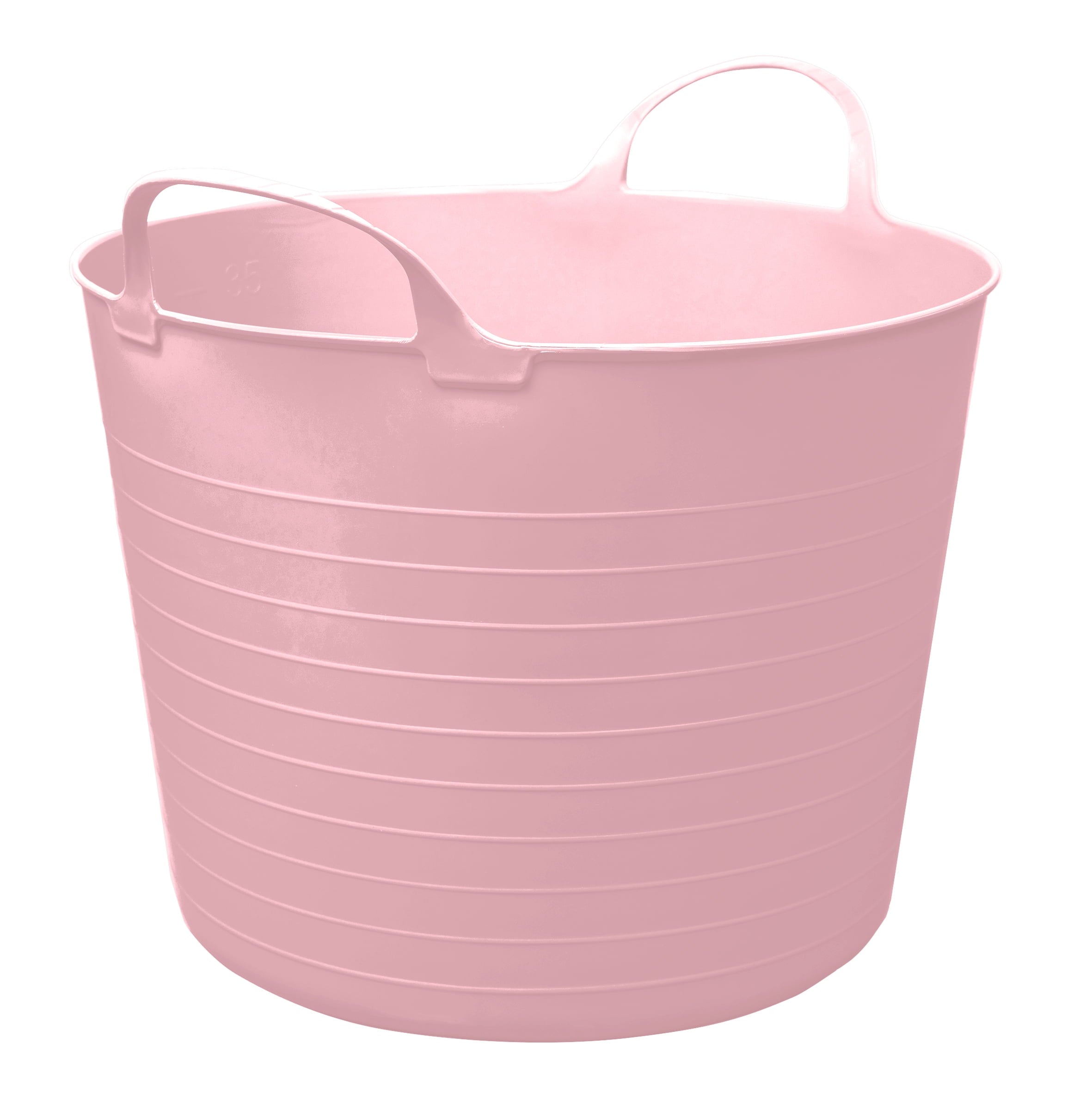 Kids 10 Gallon Flex Storage Bin, Pink, 20 in x 16 in x 17 in