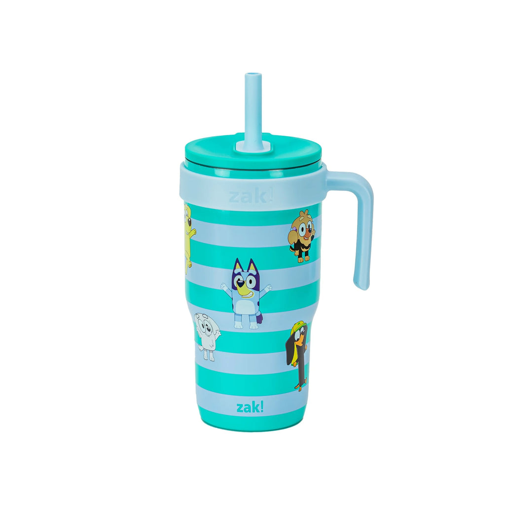 18oz Stitch Kids Straw Handle Tumbler