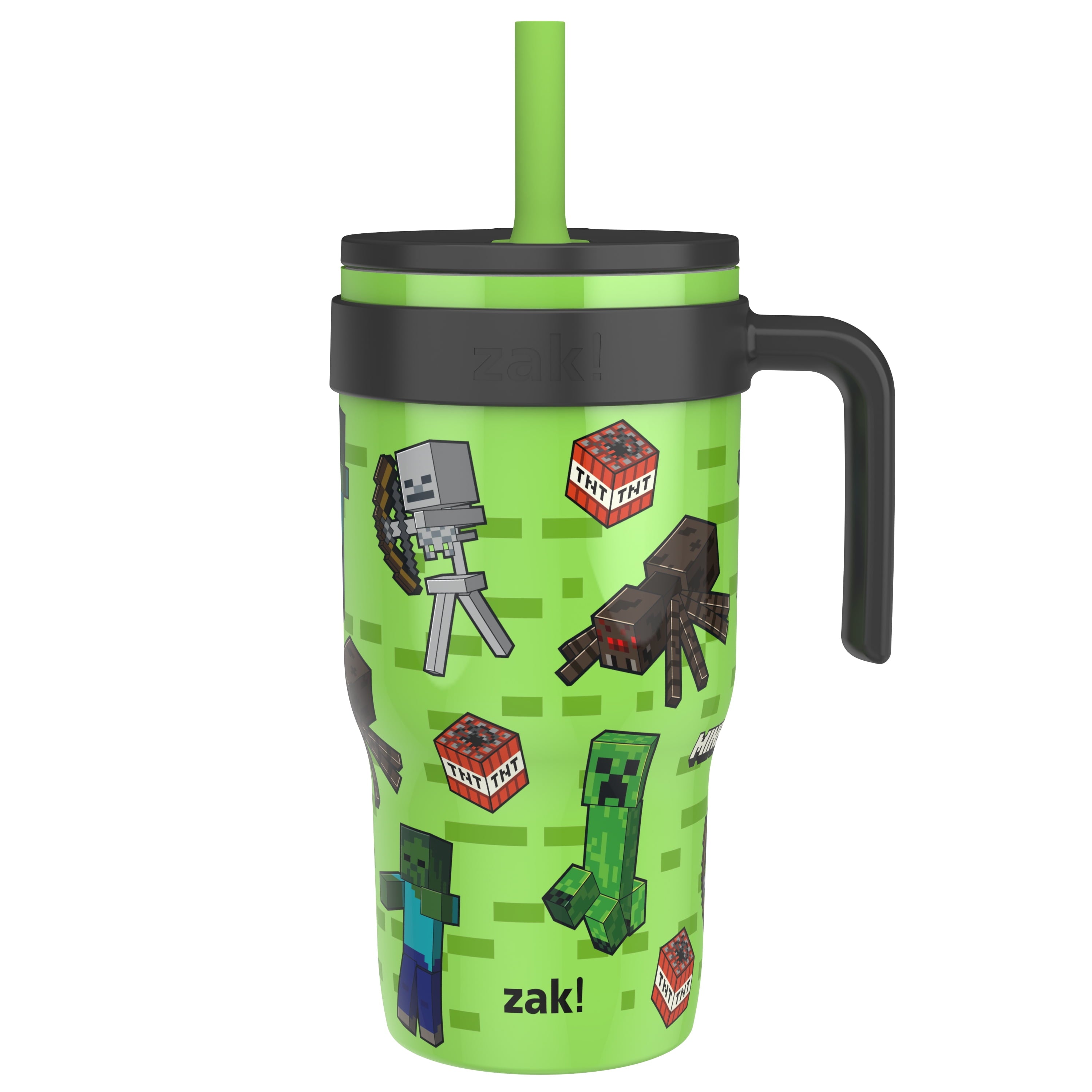 18oz Stitch Kids Straw Handle Tumbler