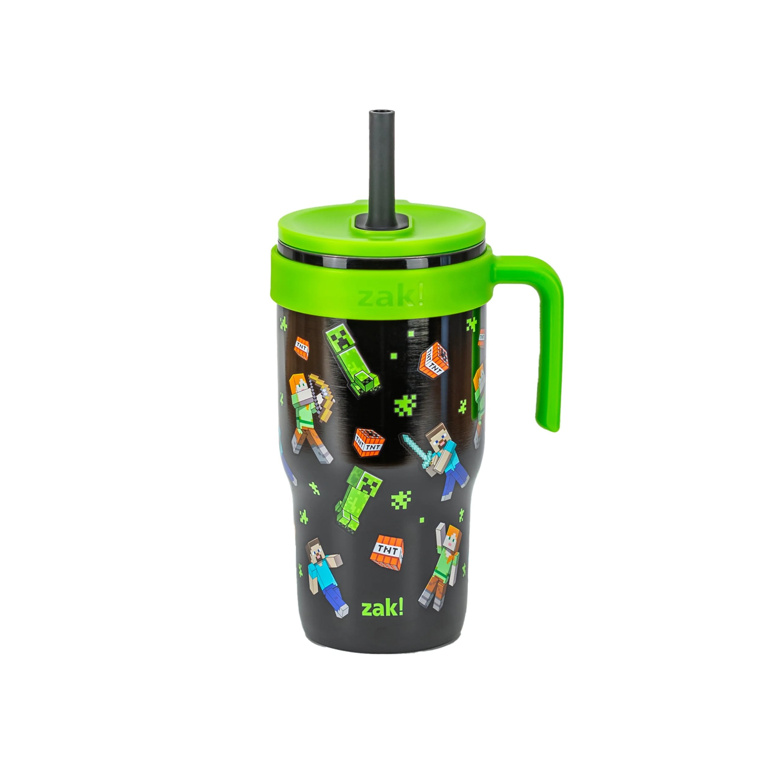 18oz Stitch Kids Straw Handle Tumbler