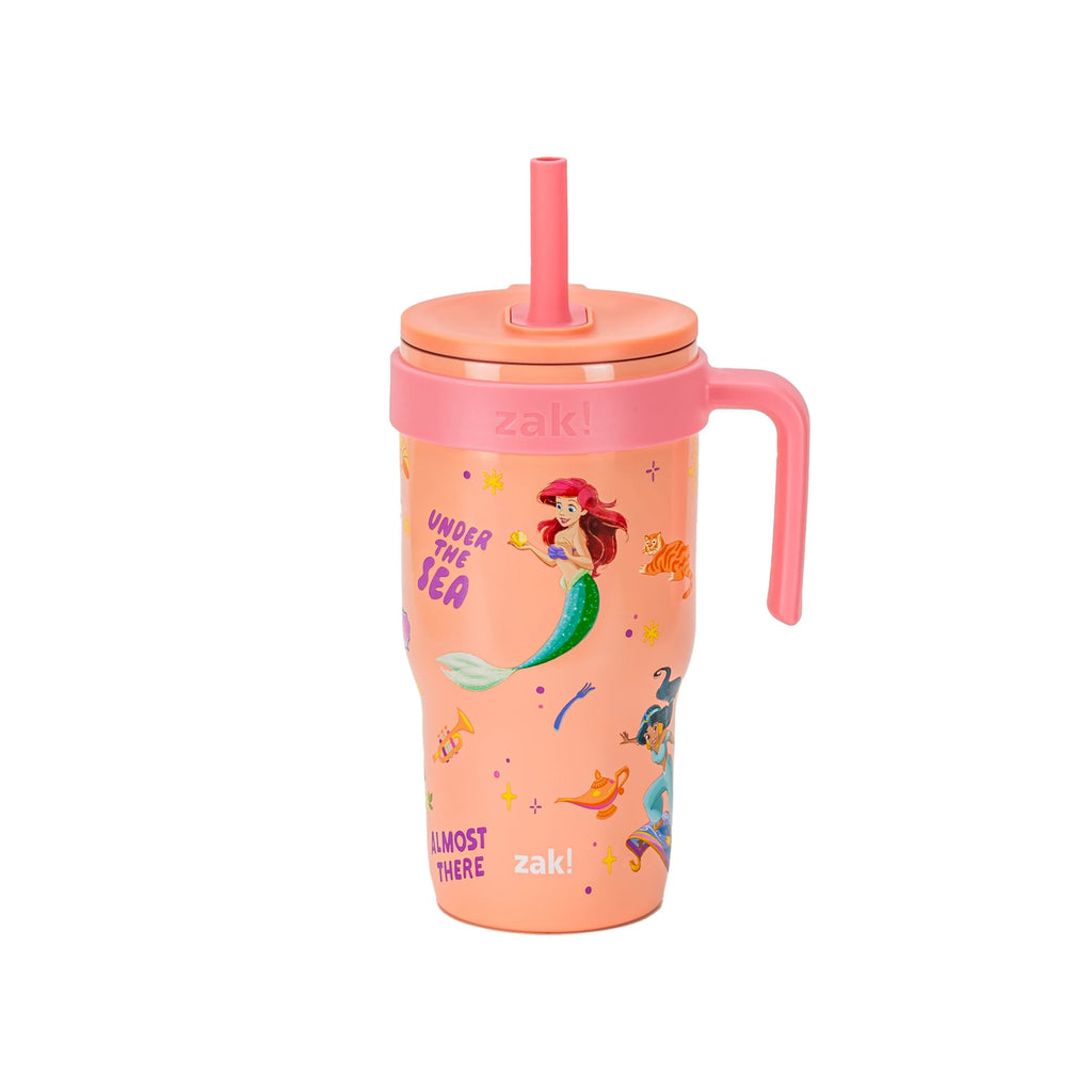 18oz Stitch Kids Straw Handle Tumbler