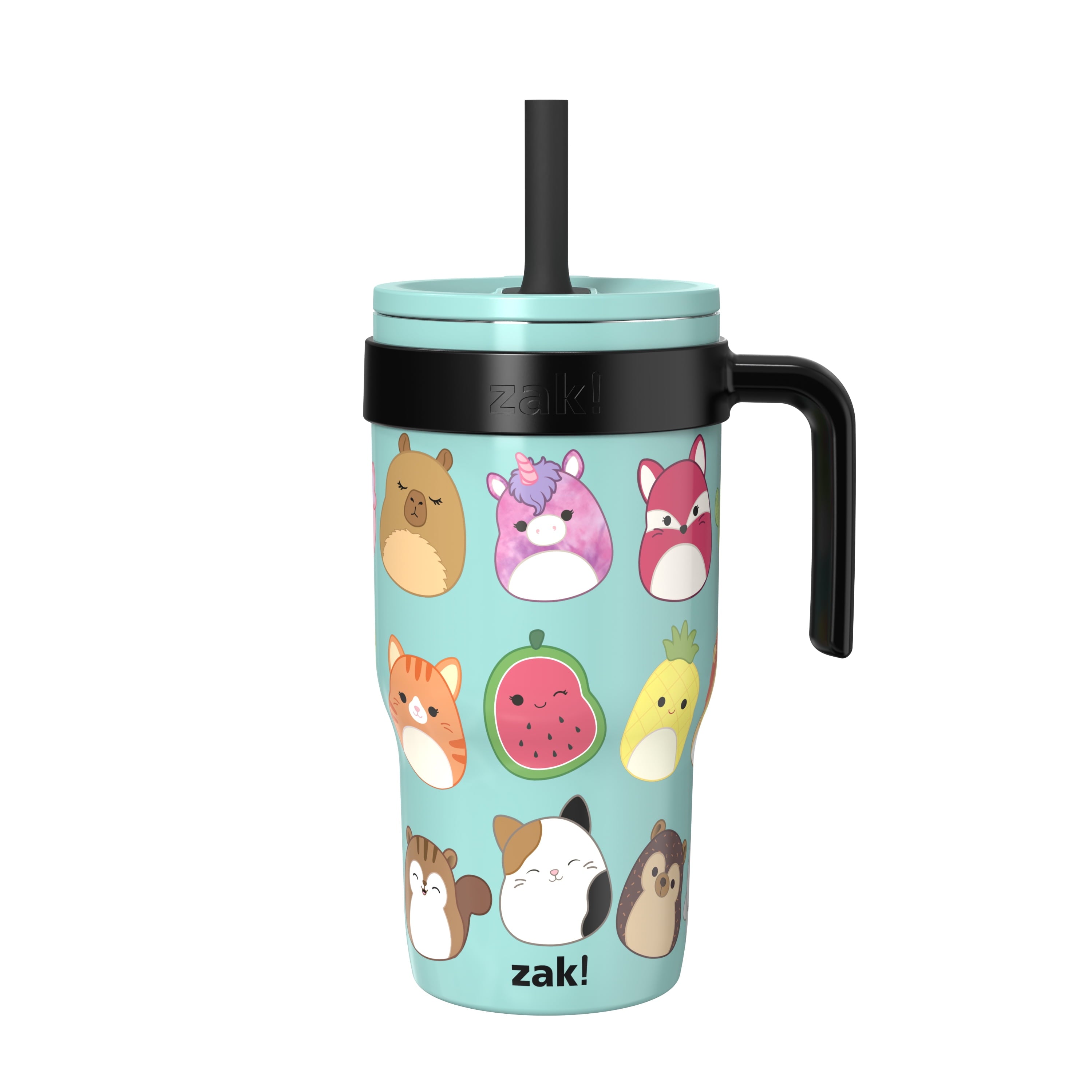 18oz Stitch Kids Straw Handle Tumbler