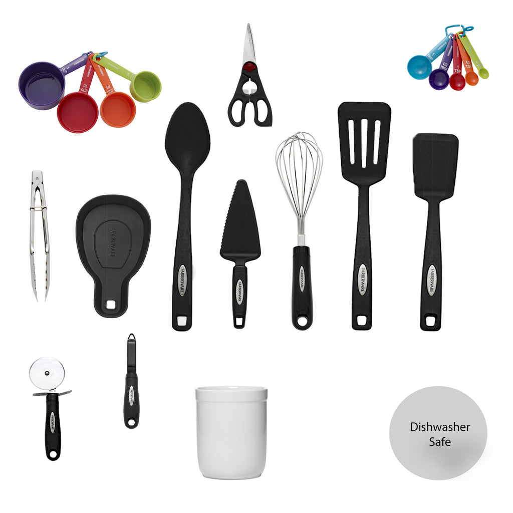 28-Piece Kitchen Utensil &amp; Gadget Set, Multicolor