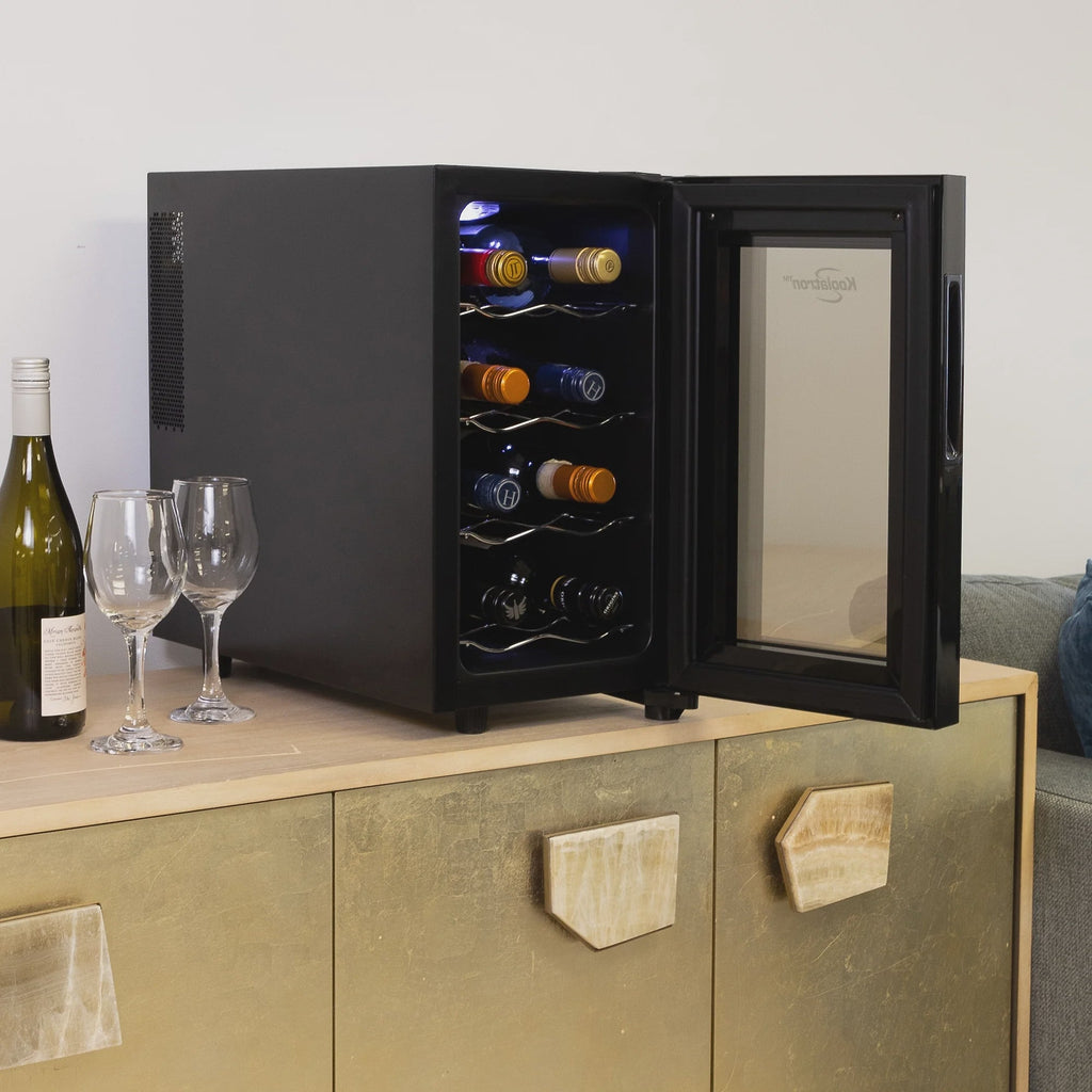 Koolatron 8 Bottle Wine Cooler Thermoelectric Freestanding Wine Fridge