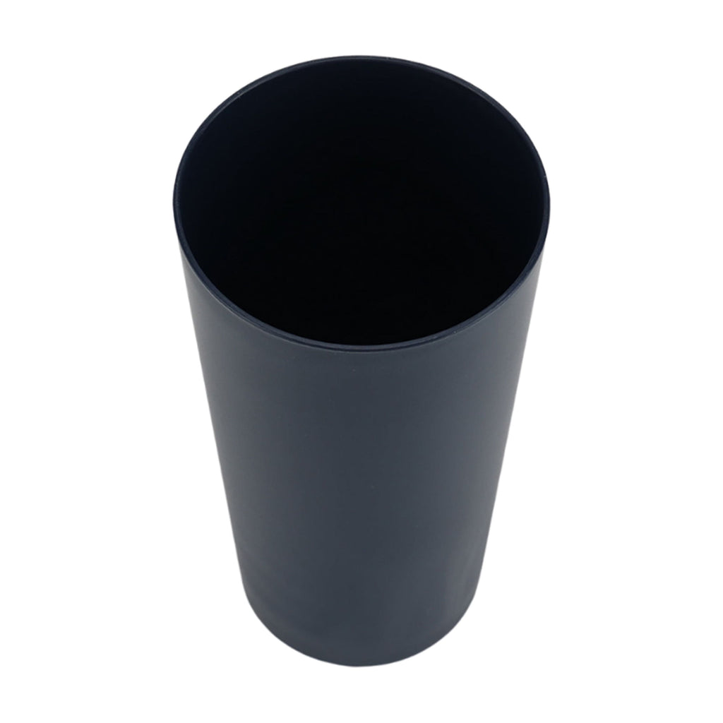 - Dark Blue Round Plastic Tumbler, 26-Ounce