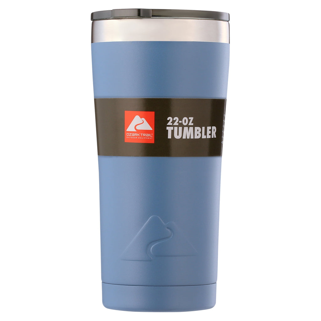Ozark Trail 22 oz Stainless Steel Insulated Tumbler, Black
