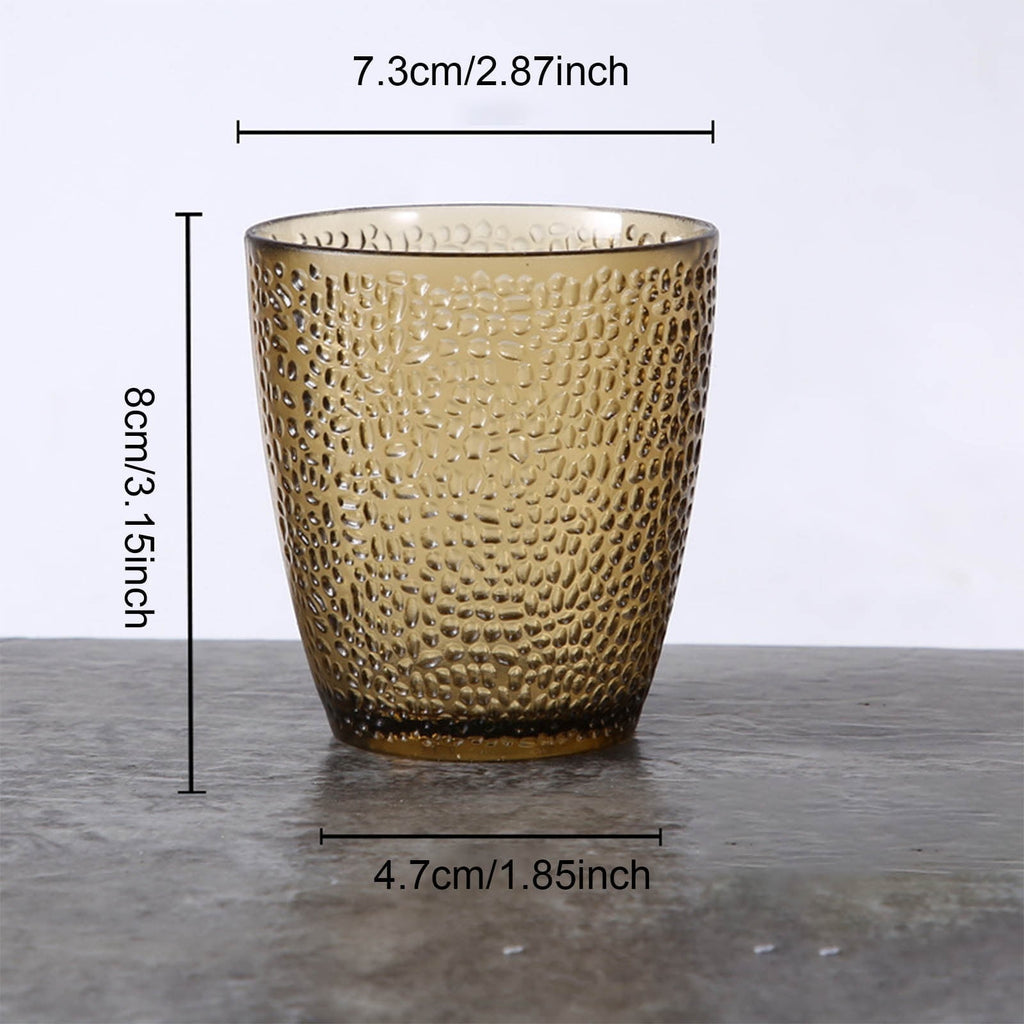 9 Oz Unbreakable Drinking Glasses Acrylic Glasses Drinkware BPA Free Hard Plastic Cups Kitchen Water Glasses Drinking