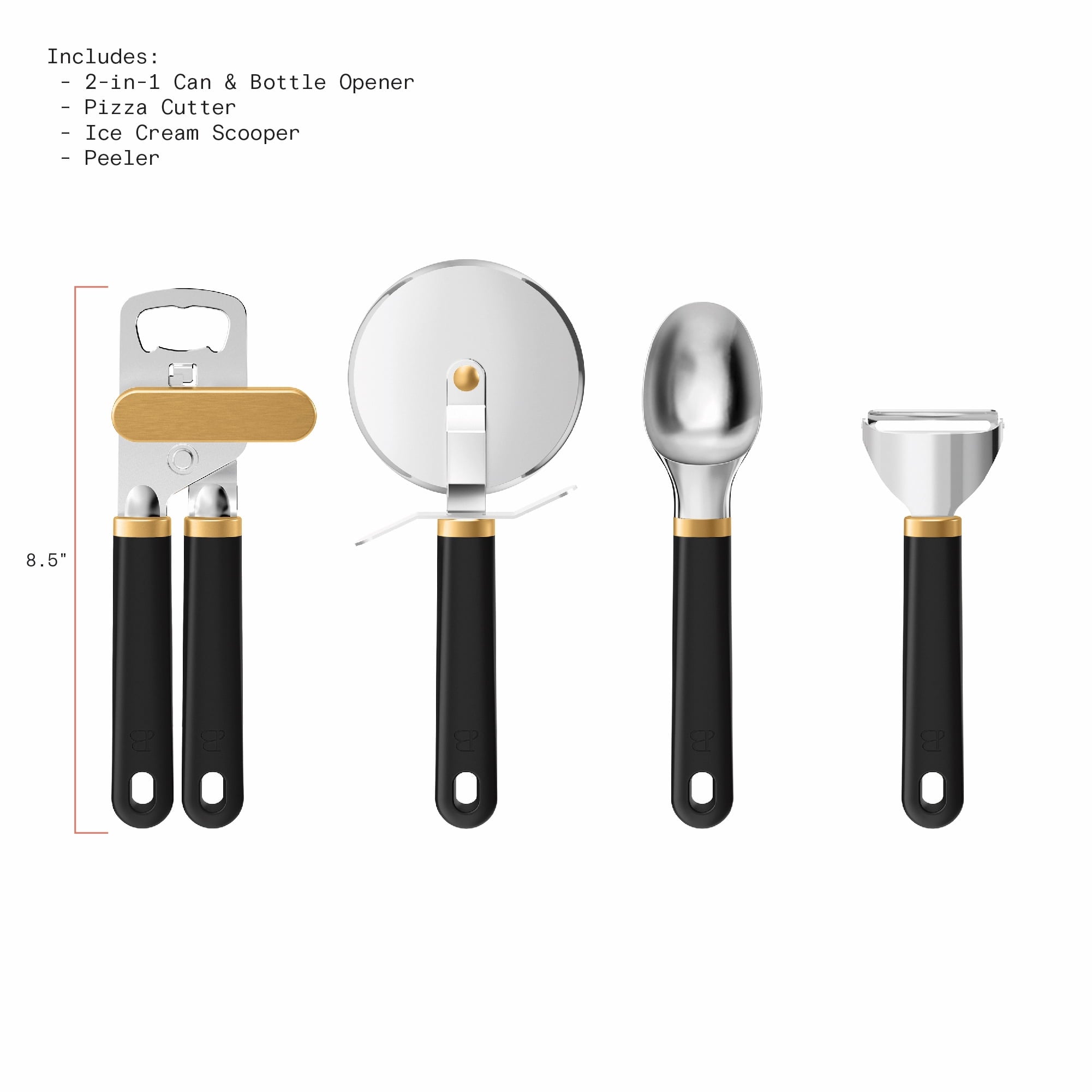 4-Piece Essentials Gadget Set, Porcini Taupe by Drew Barrymore