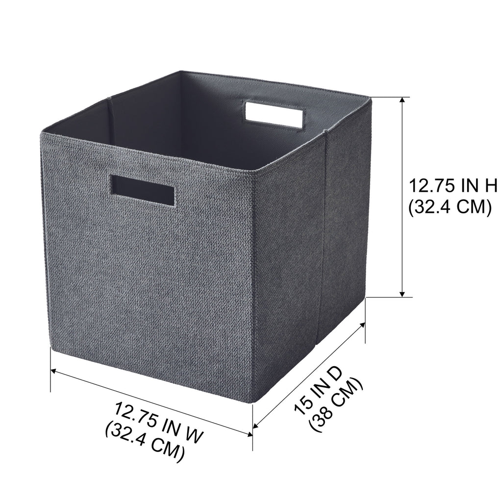 Better Homes &amp; Gardens Collapsible Fabric Cube Storage Bin, Vanilla