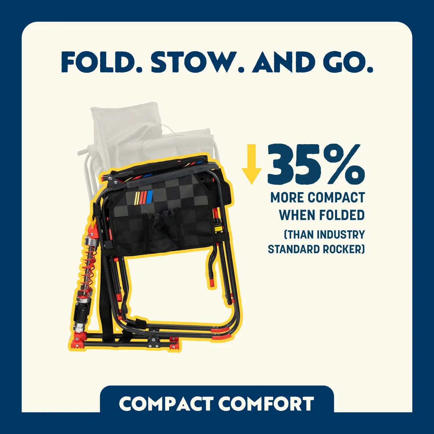 GCI Outdoor Adjustable Rocker™ - NASCAR