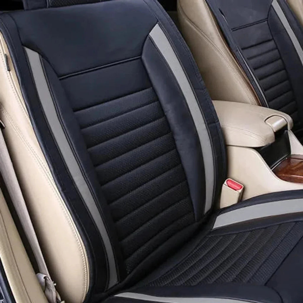 Alpena Grey Ultimate Universal Fit Luxury Seat Cover, 2-pack