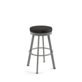 Amisco Swice Welded Steel Bar Stool, 300-lb Capacity