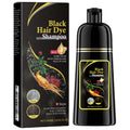Black Hair Shampoo Organic Natural Plant Hair Dye Plant Essence Permanent Black Hair Color Dye Shampoo for Women Men Cover Gray White Hair
