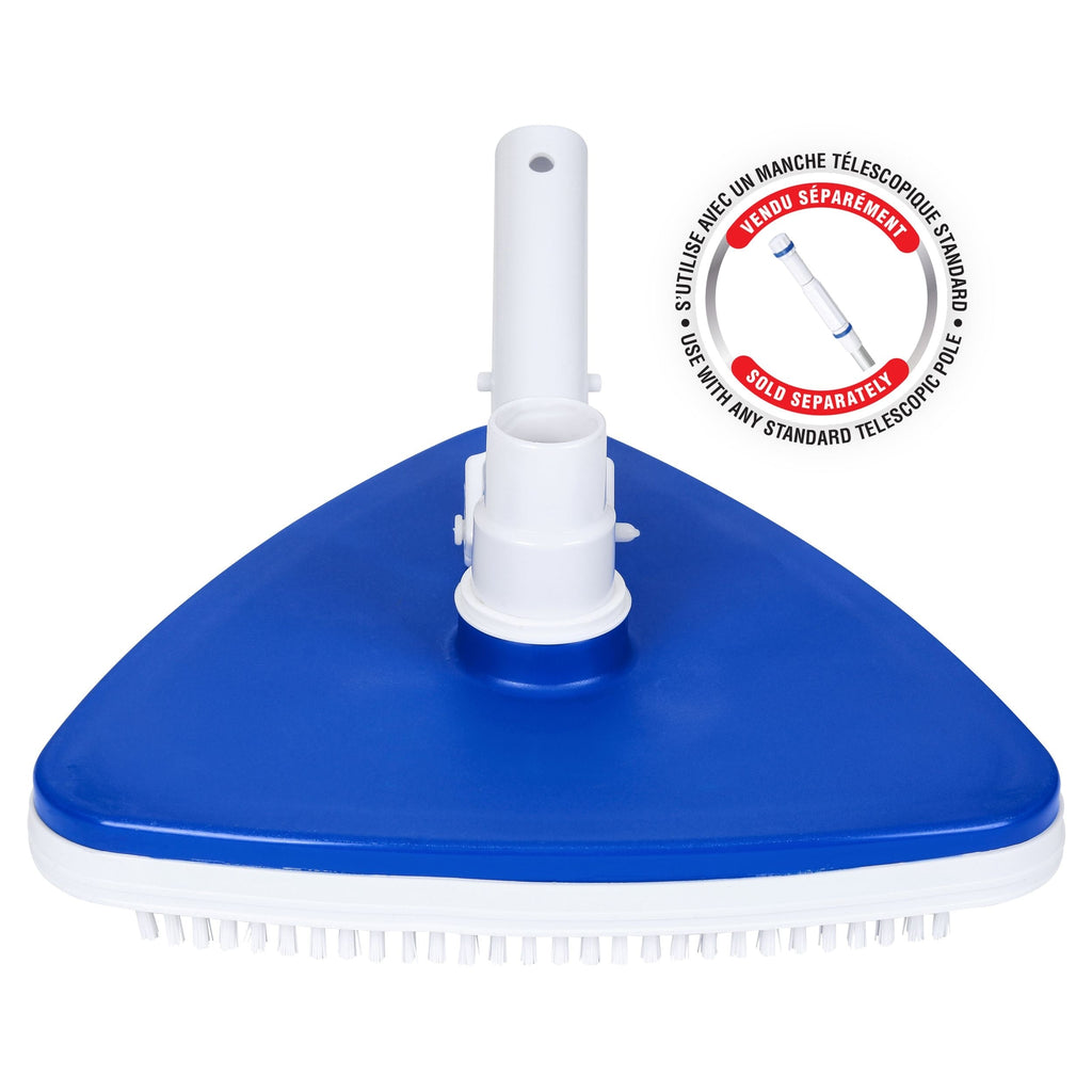 Aquarius Triangular Pool Vacuum Head with Swivel Adapter