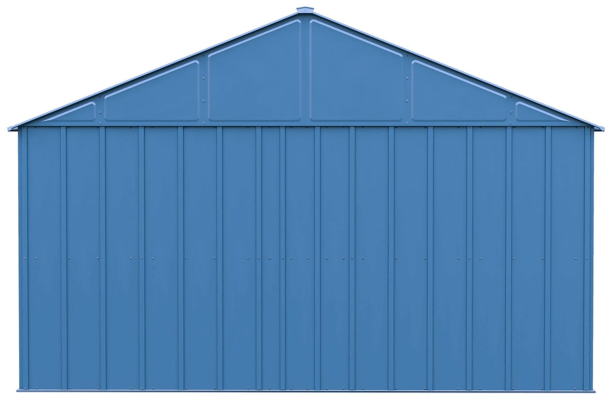 Arrow Classic 12x12-ft Blue Grey Corrosion-Resistant Steel Shed