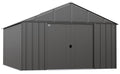 Arrow Classic 12x14-ft Charcoal Corrosion-Resistant Metal Shed