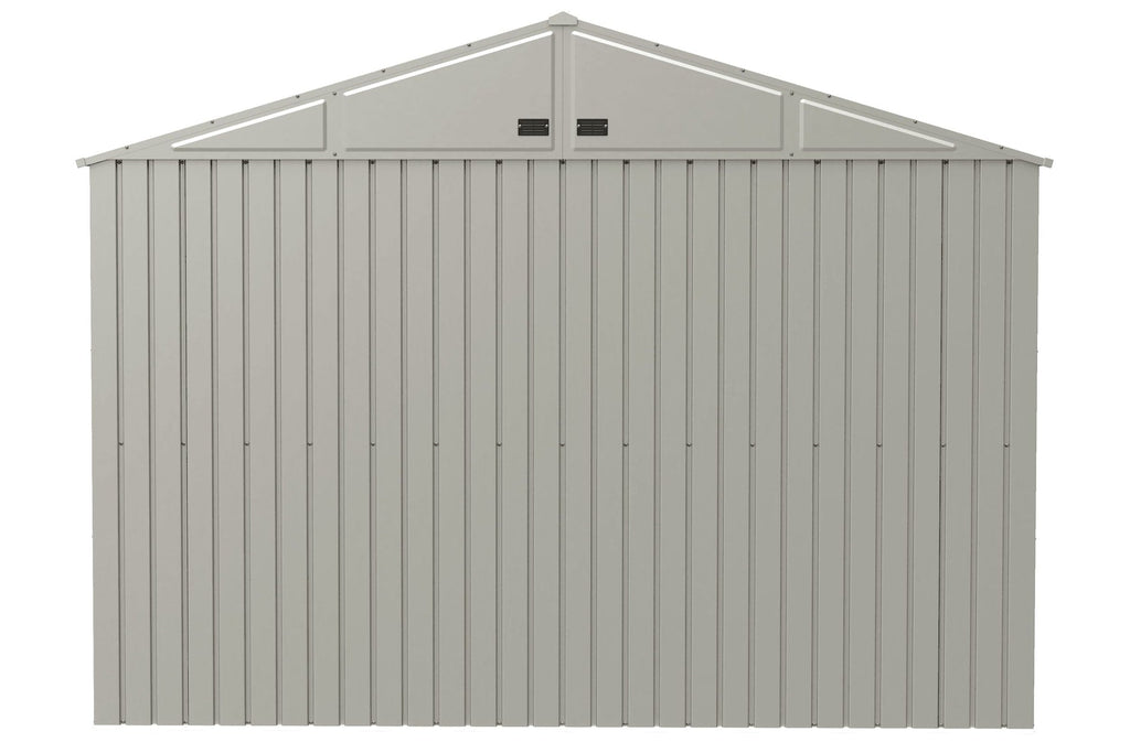 Arrow Elite 10x12-ft Cool Grey Corrosion-Resistant Steel Storage Shed