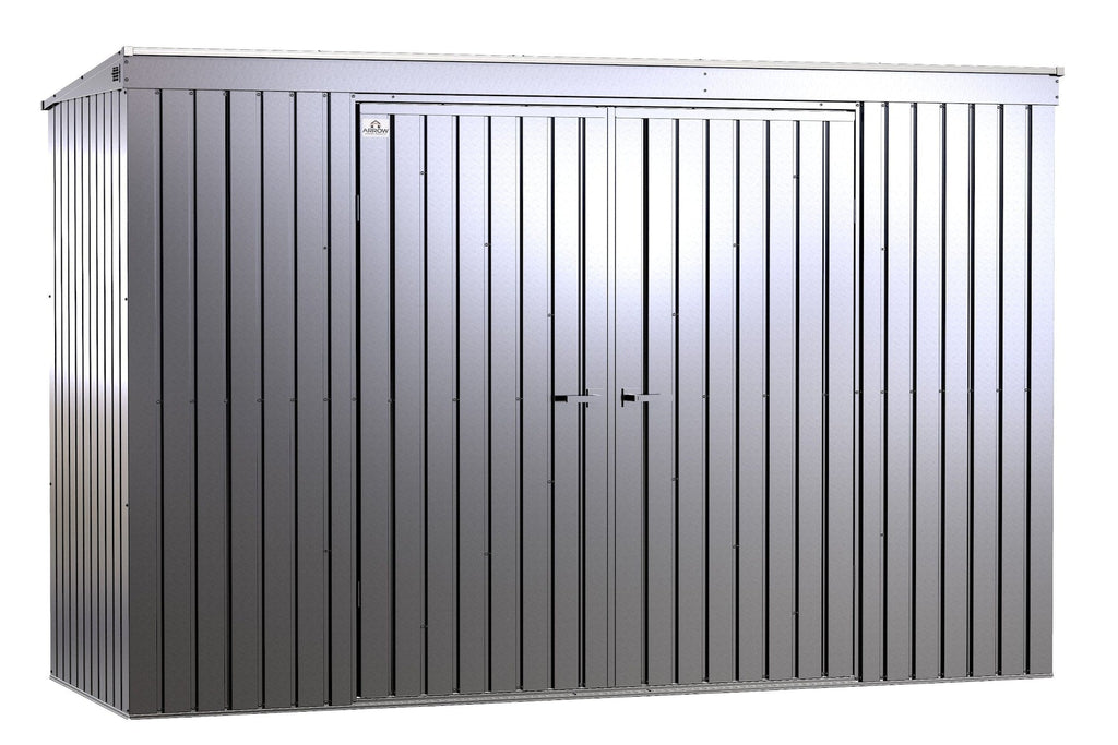 Arrow Elite 10x4-ft Galvalume Corrosion-Resistant Steel Shed
