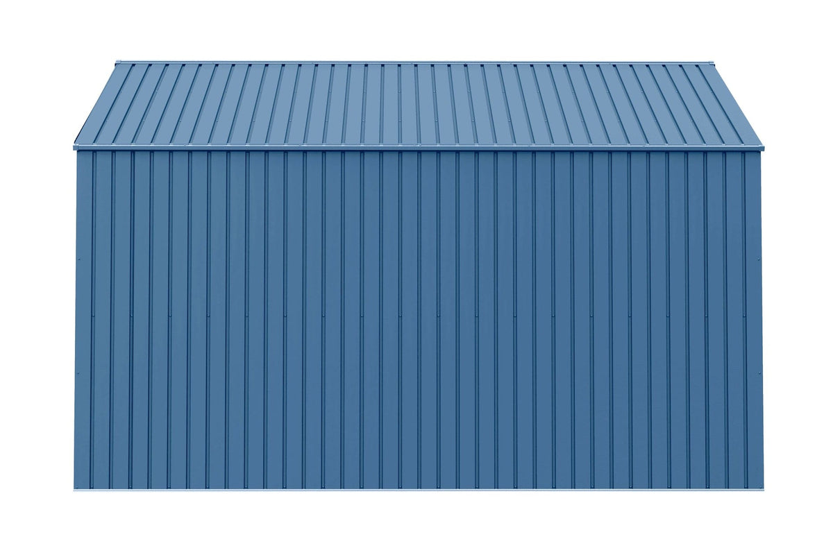 Arrow Elite 12x12-ft Blue Grey Corrosion-Resistant Steel Shed