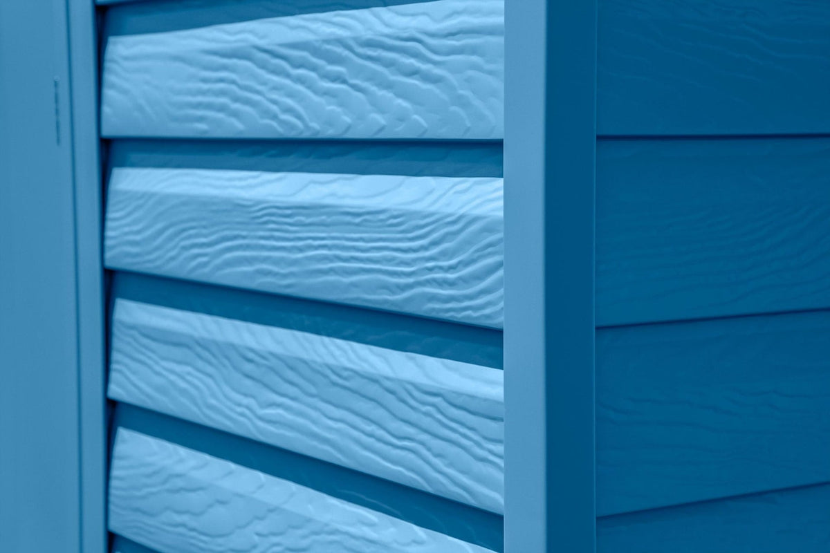 Arrow Select Galvanized Steel Storage Shed, Blue Grey, 6-ft x 5-ft