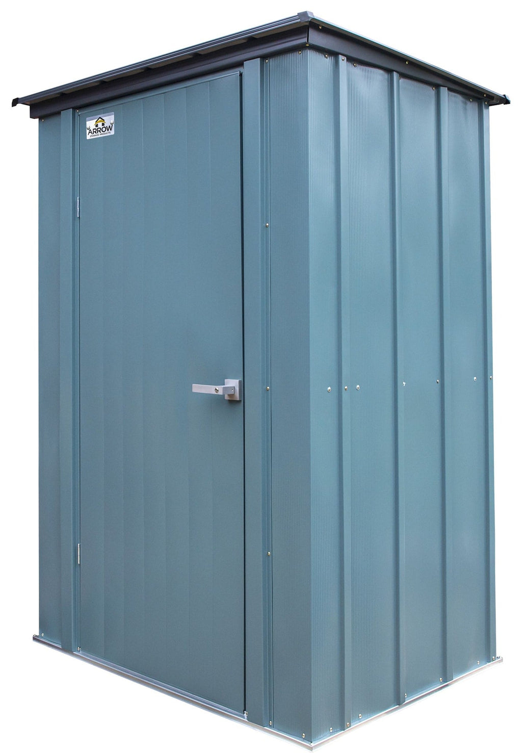 Arrow Spacemaker 4x3-ft Juniper Berry Lockable Patio Shed