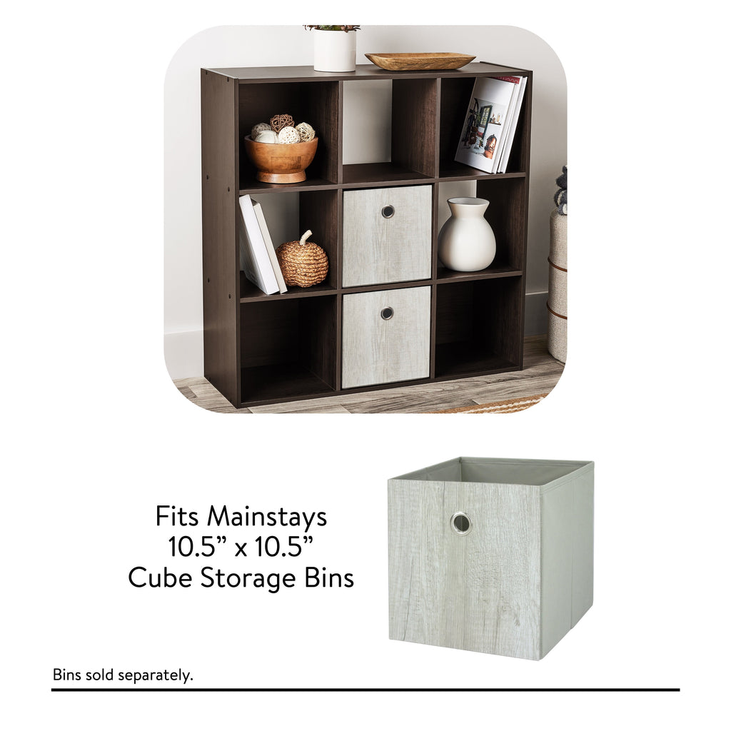 9 Cube Storage Organizer, White