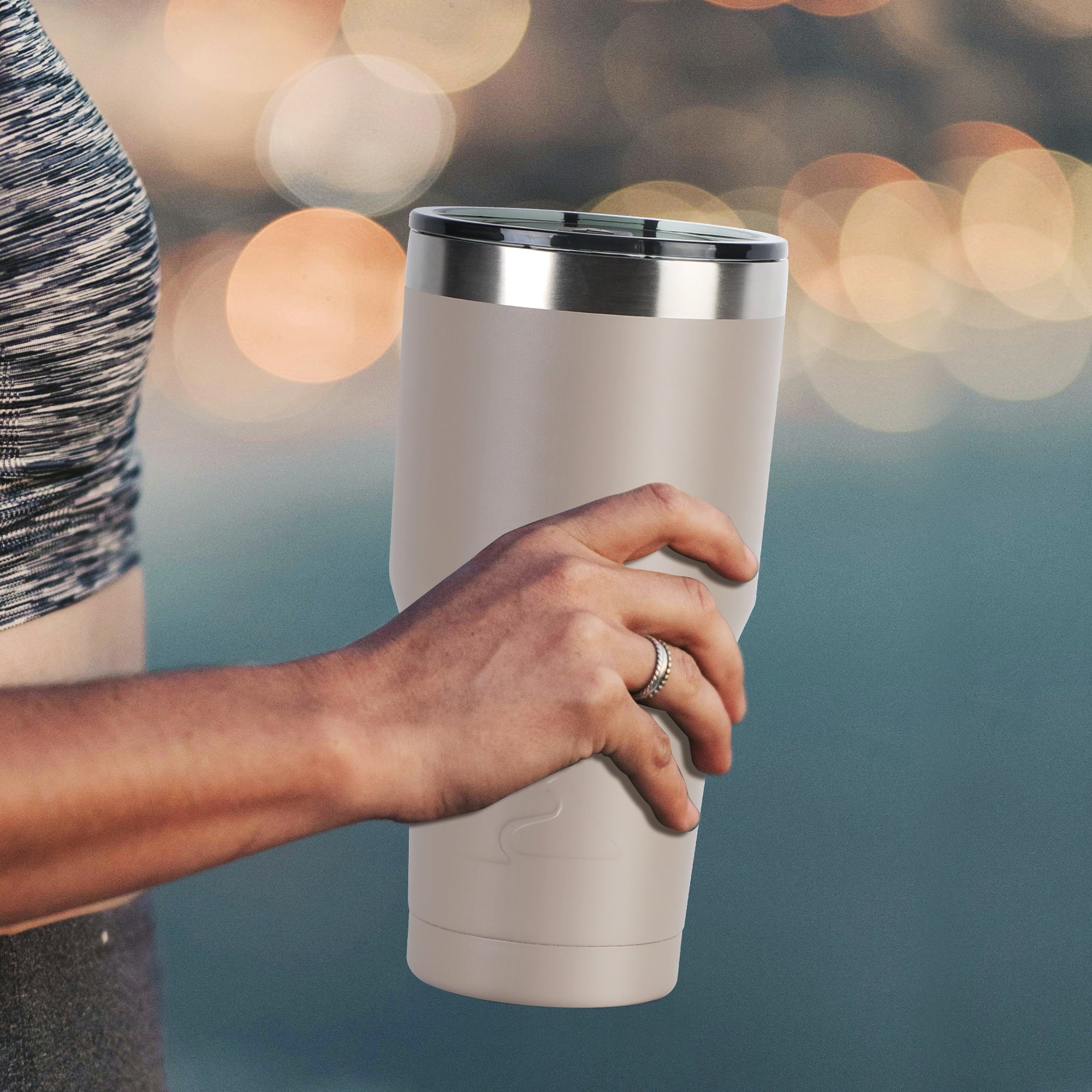 Ozark Trail 32 oz Stainless Steel Insulated Tumbler, Black