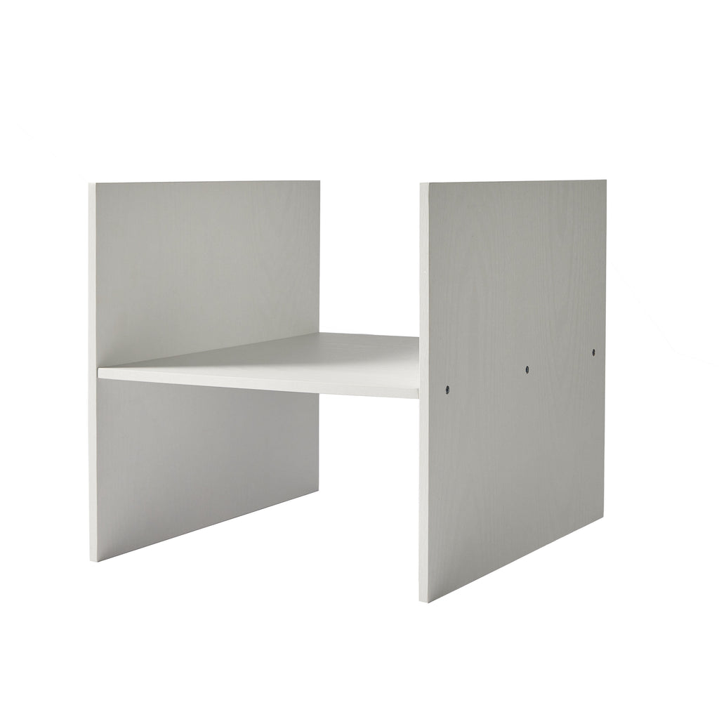 Better Homes &amp; Gardens H Shelf Insert for Cube Organizers, Tobacco Oak