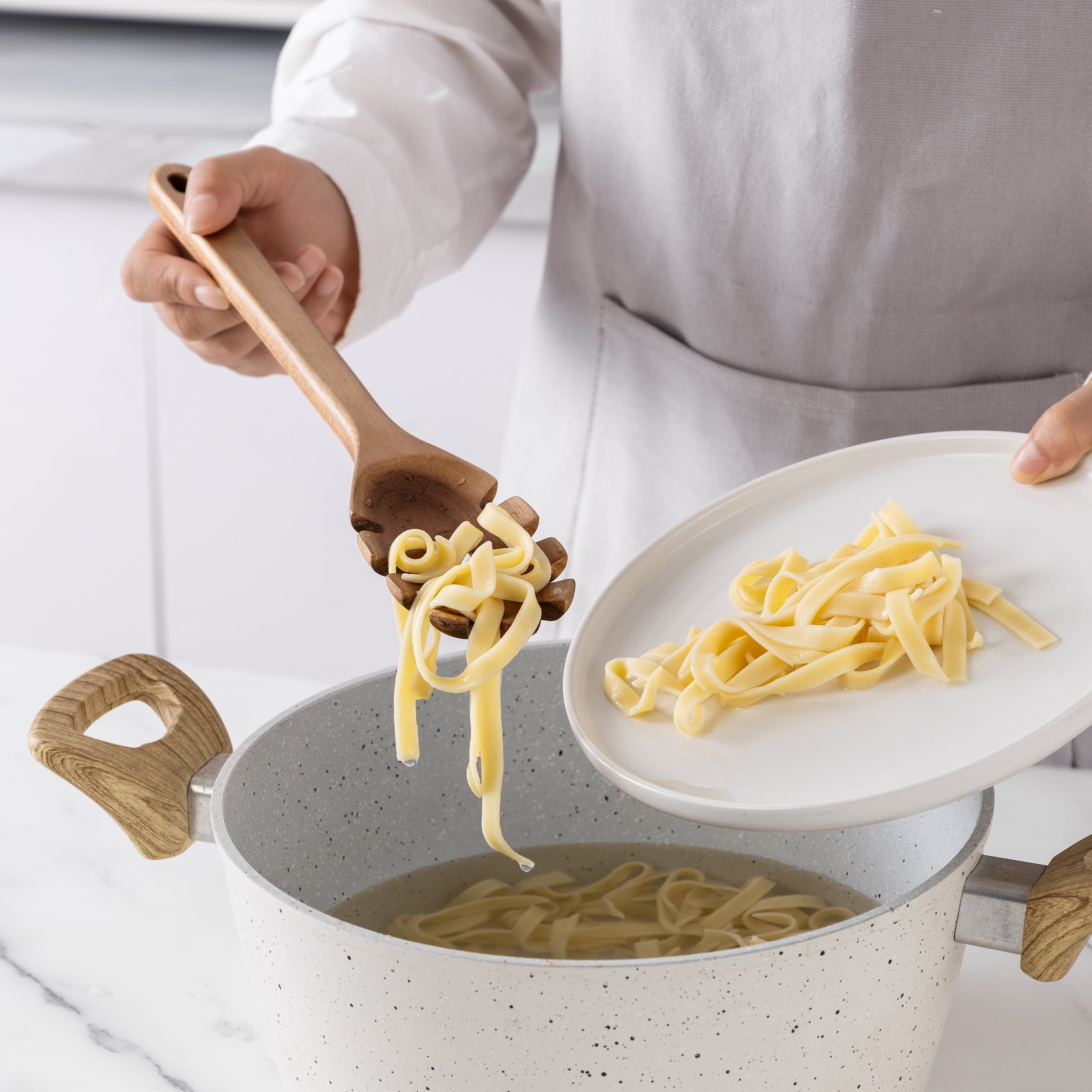 Wood Spaghetti spoon