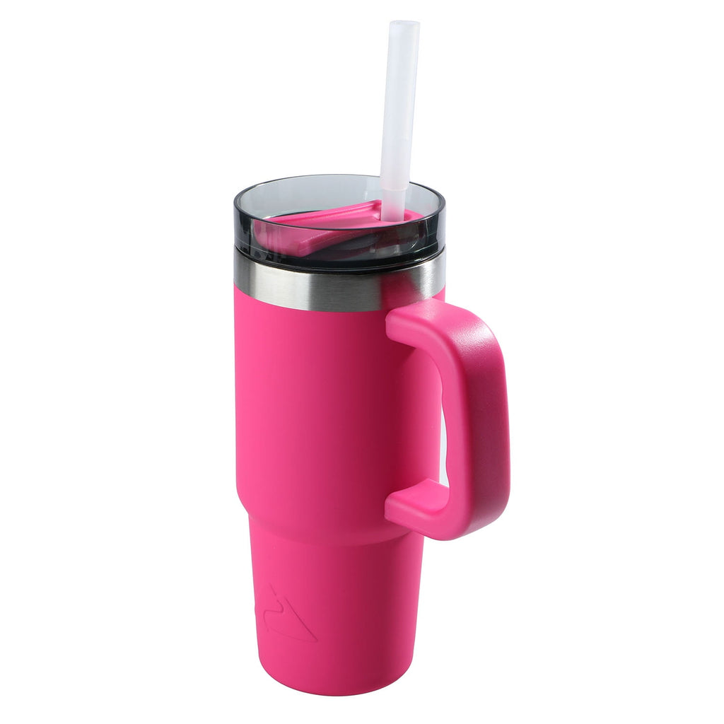 Ozark Trail 18 oz Stainless Steel Insulated Tumbler with Handle, Black