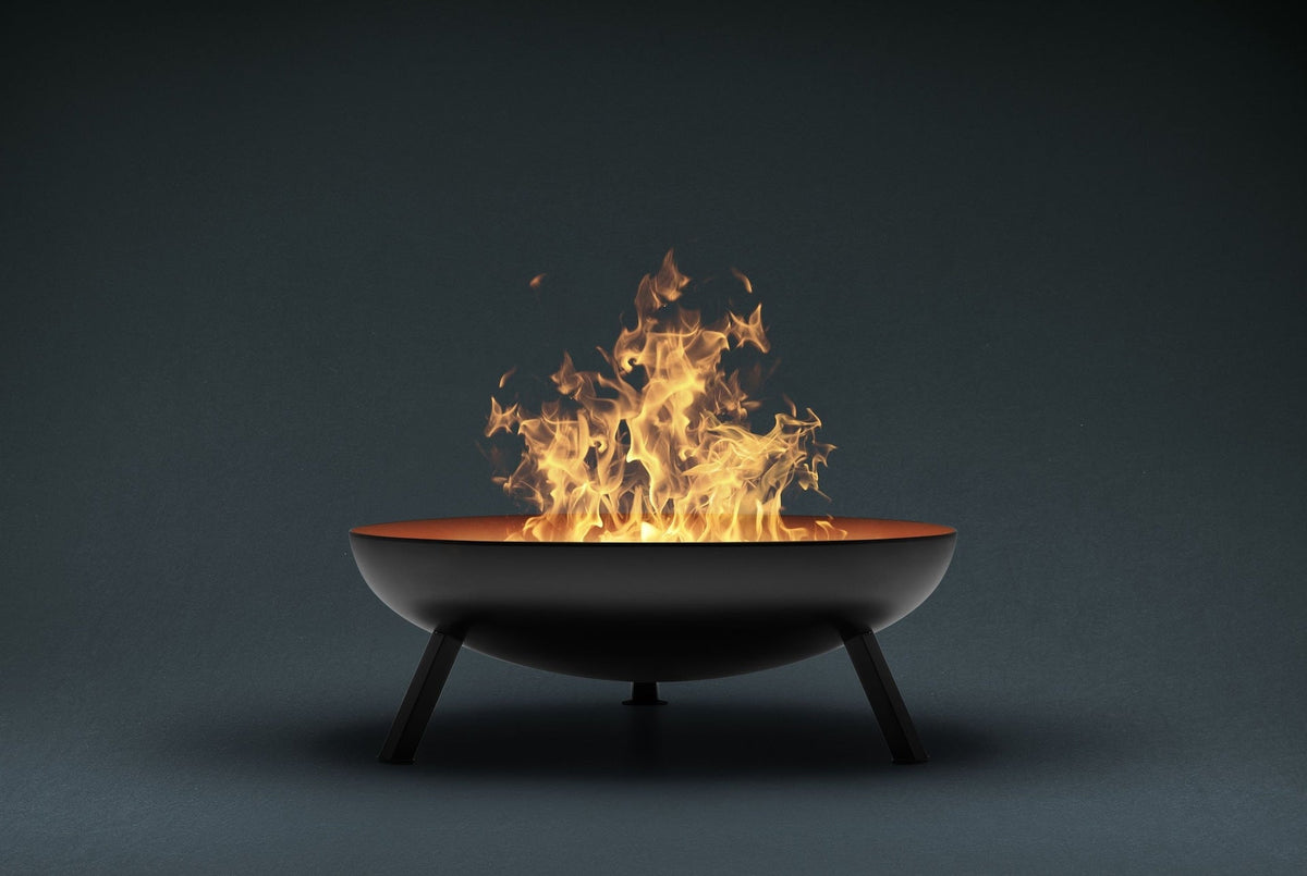 Backyard Lifestyles Pelee 31" Fire Pit, Black