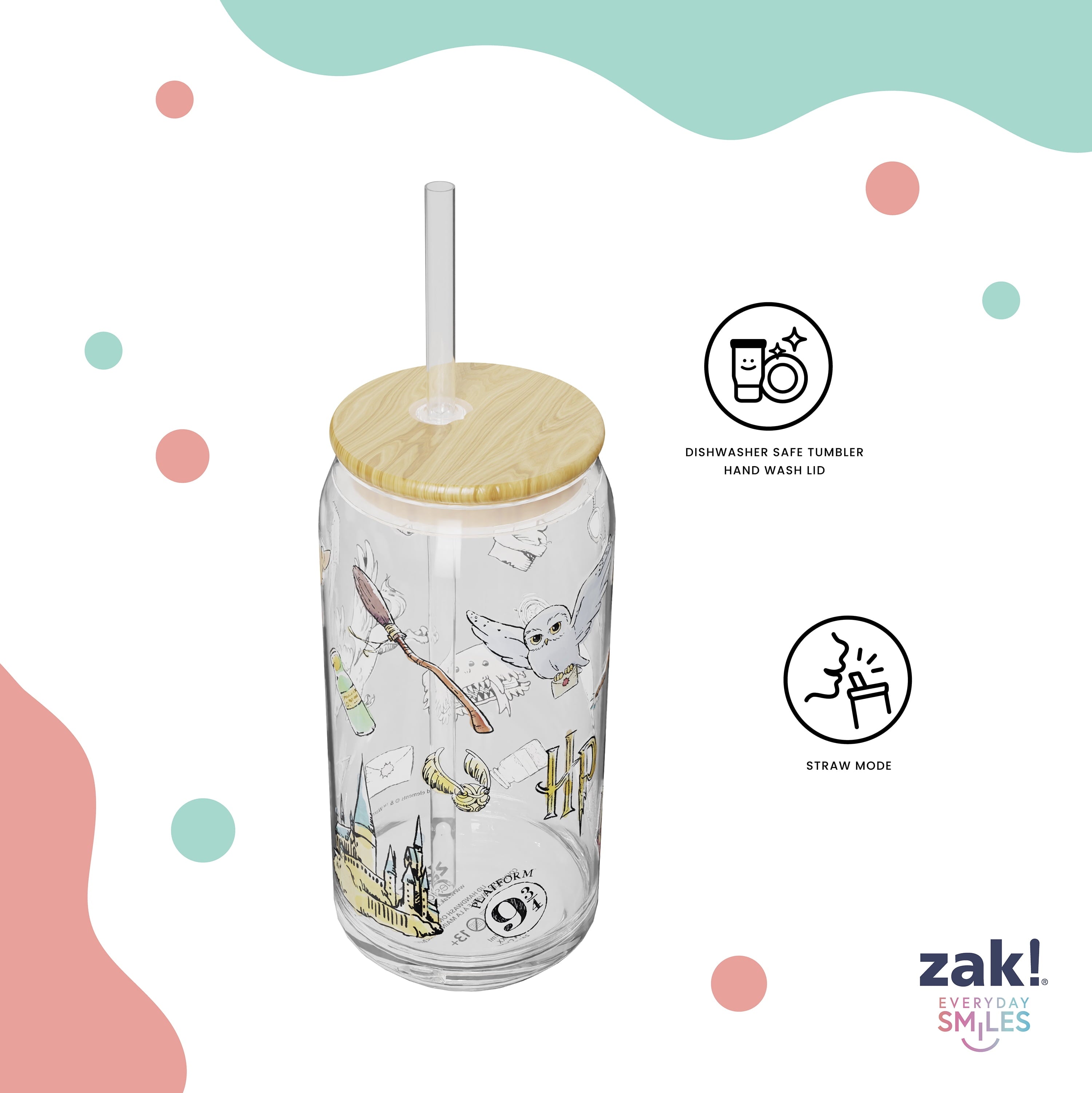 20oz Gilmore Girls Glass Hadley Tumbler