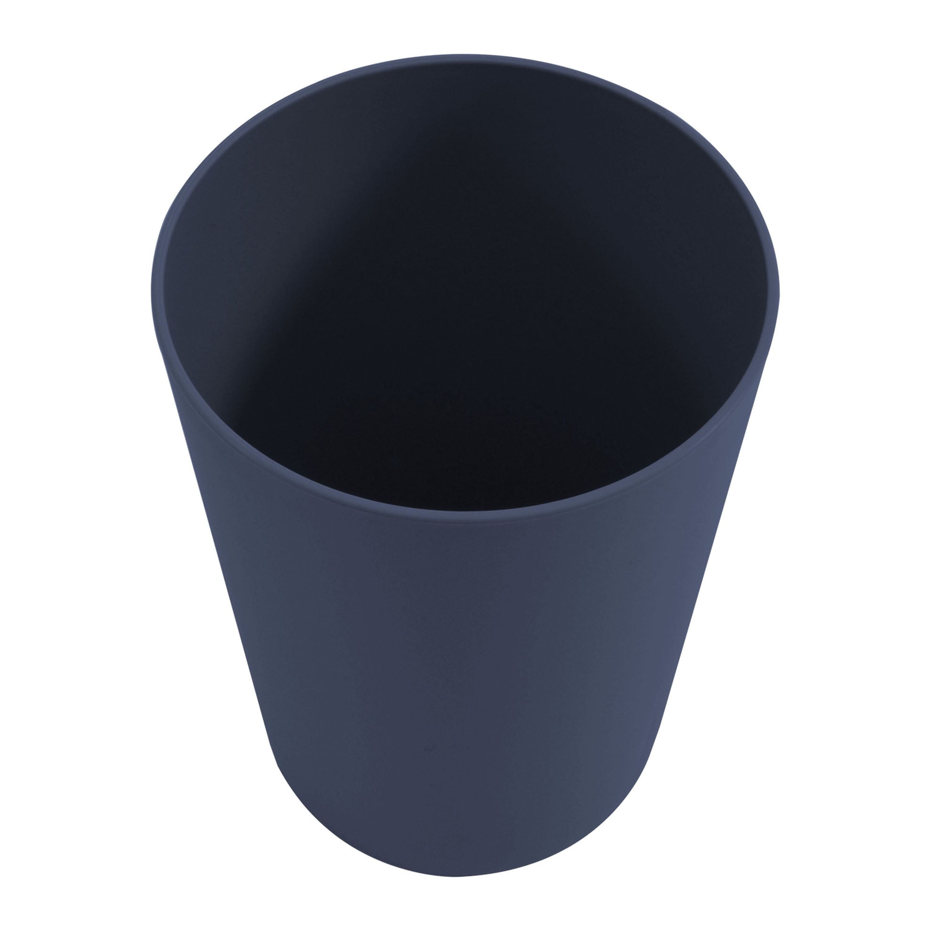 (10 pack) - Dark Blue Round Plastic Tumbler, 18-Ounce