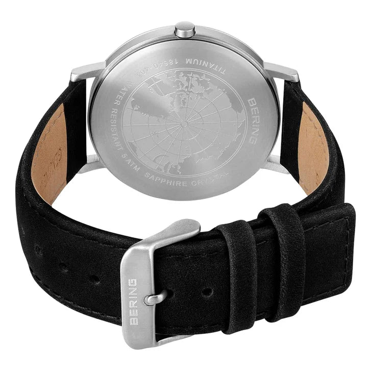 Bering Black Dial Men's Watch