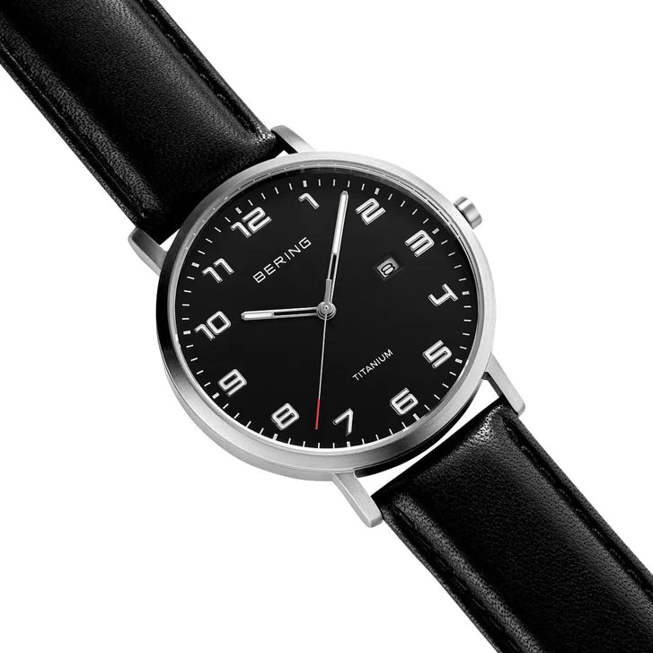 Bering Black Dial Men's Watch