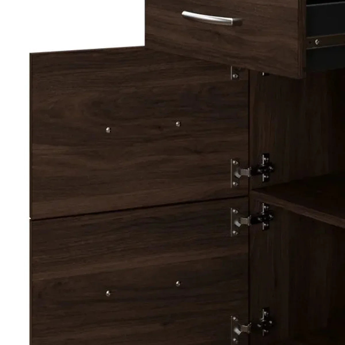 Bestar - Gosford U-Shaped Desk with Hutch