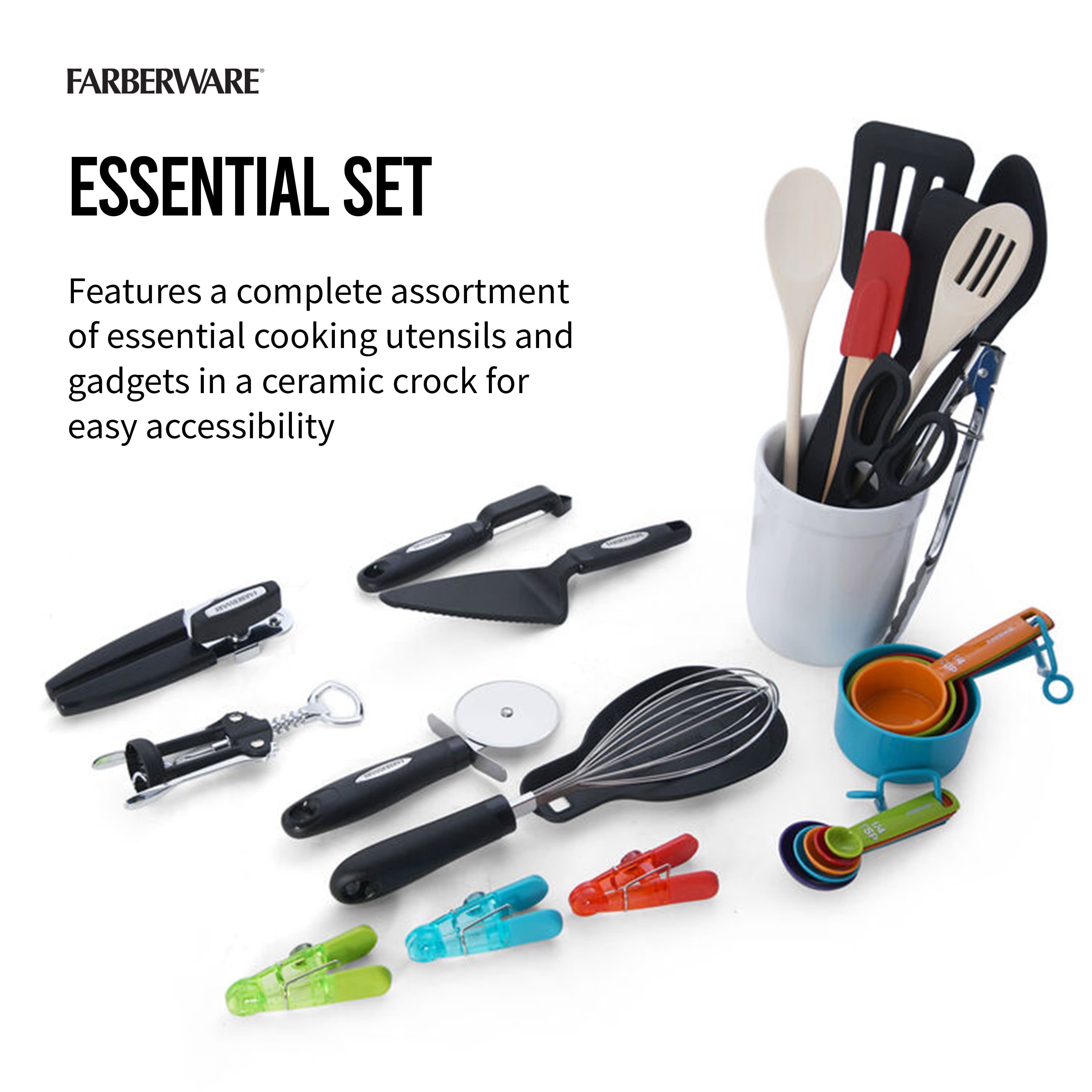 28-Piece Kitchen Utensil &amp; Gadget Set, Multicolor