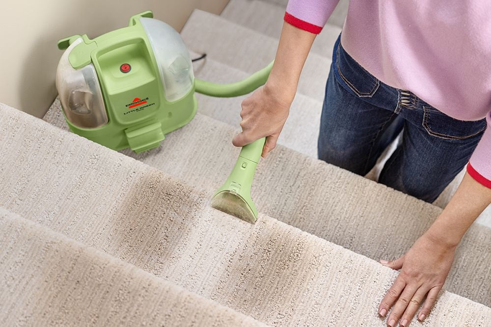 BISSELL Little Green Mini Corded Portable Carpet & Upholstery Deep Cleaner