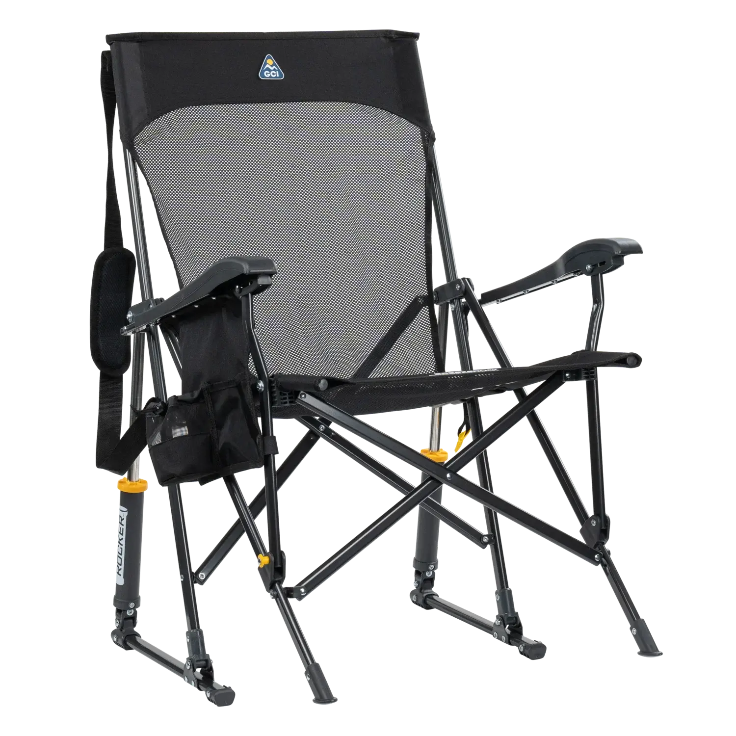 Breeze Rocker, Black, Front Right