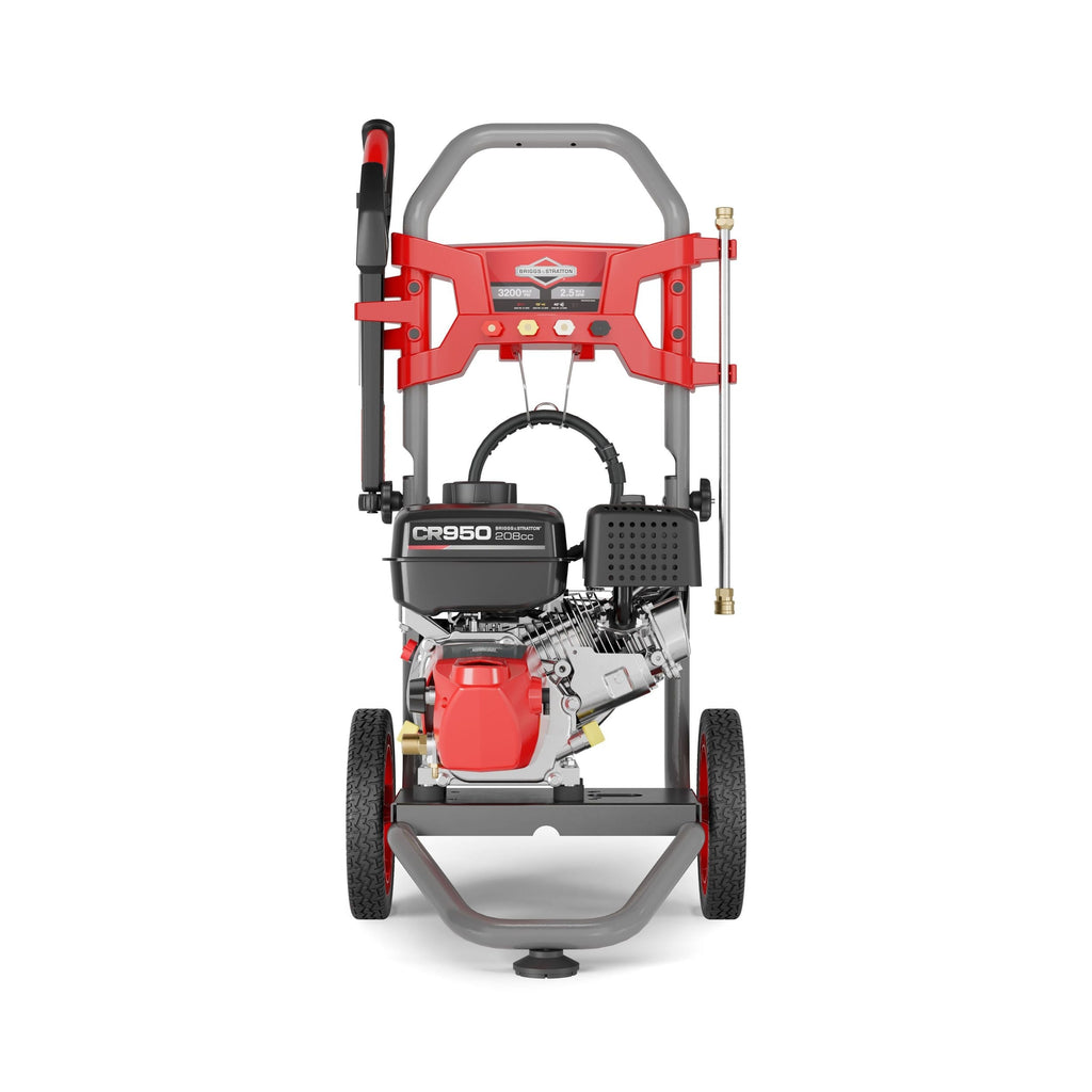 Briggs & Stratton 3200 PSI 2.5 GPM 208cc Engine Wheeled Gas Pressure Washer