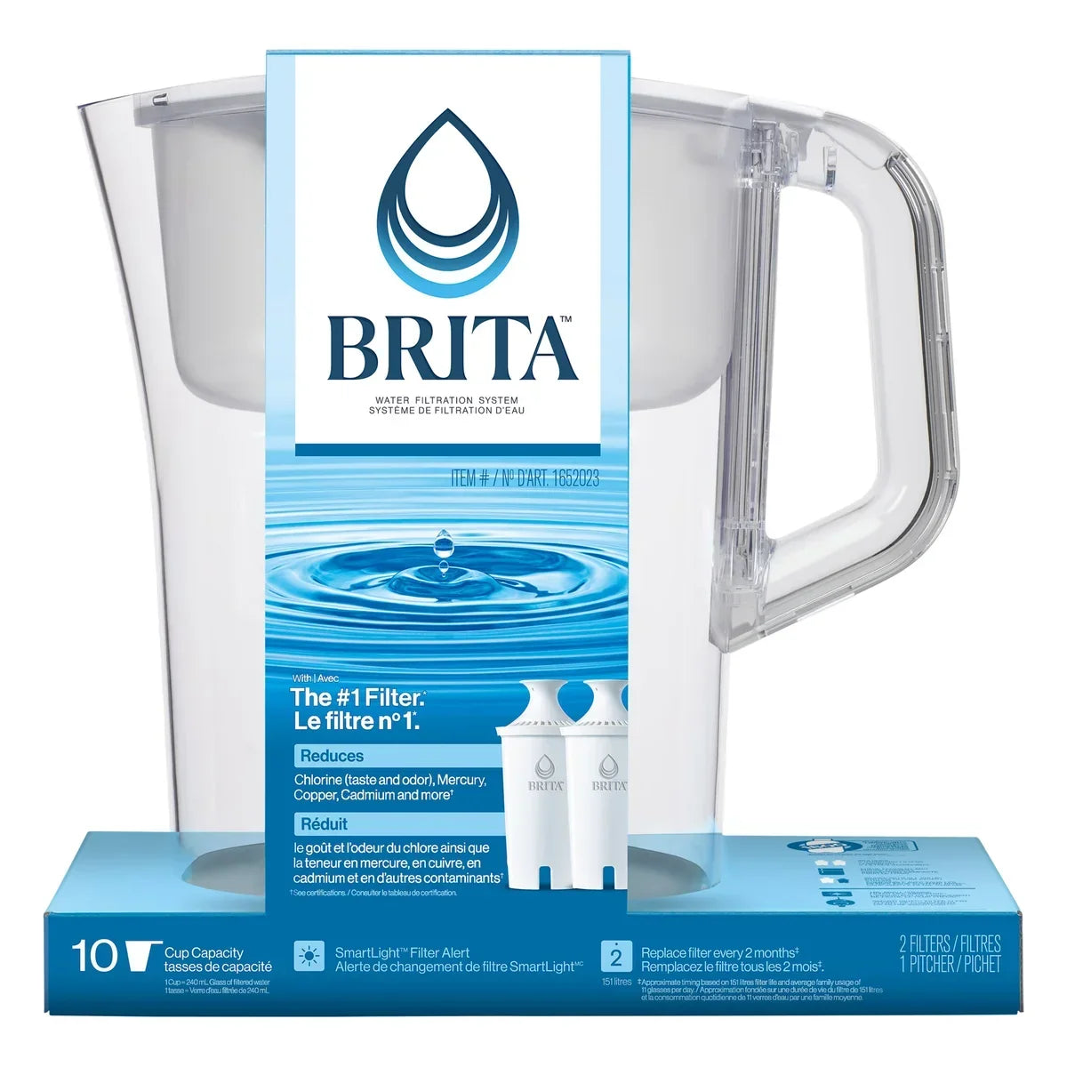 Brita Replacement Filters, 8-pack