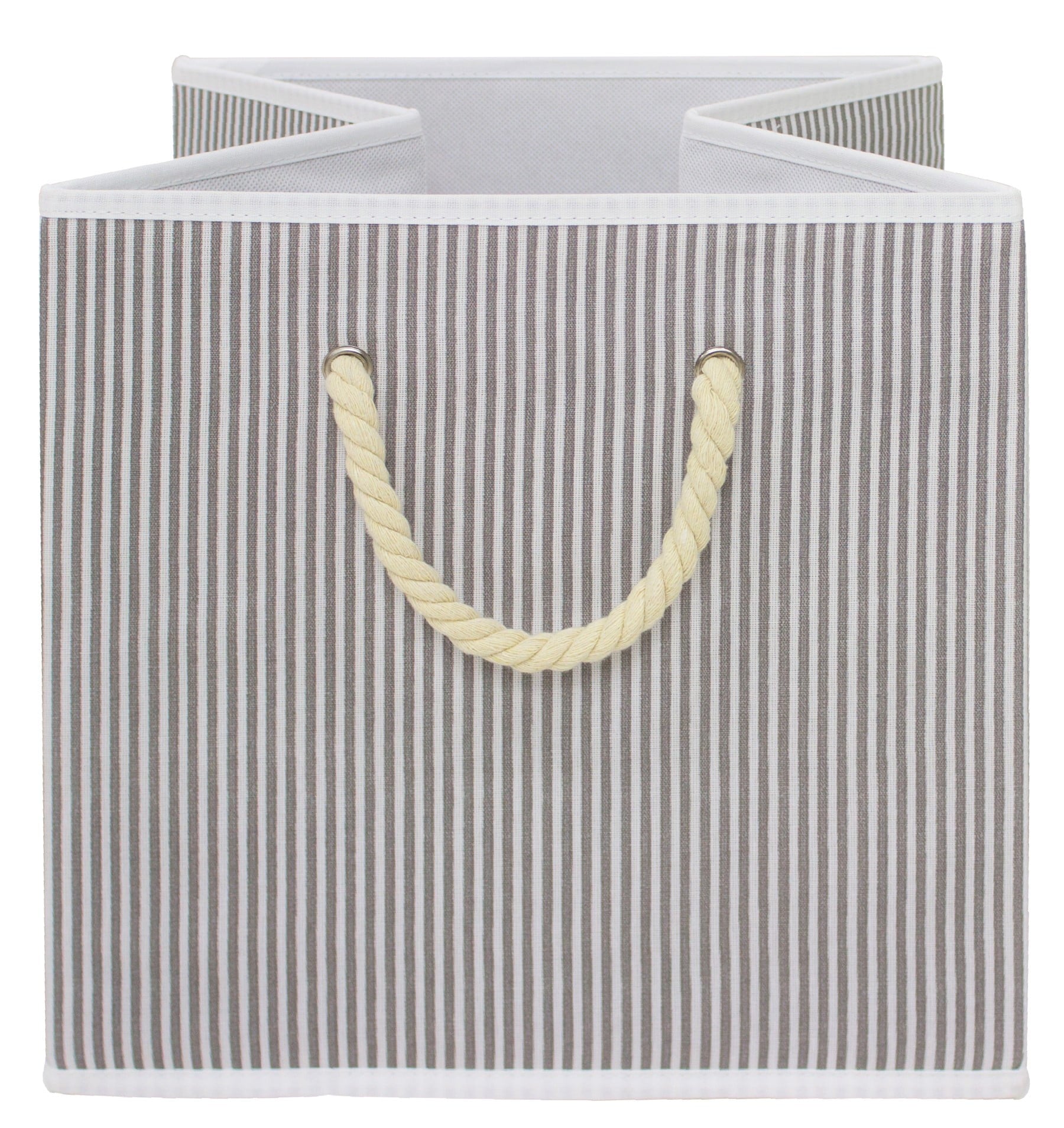 Better Homes &amp; Gardens Collapsible Fabric Cube Storage Bin, Vanilla