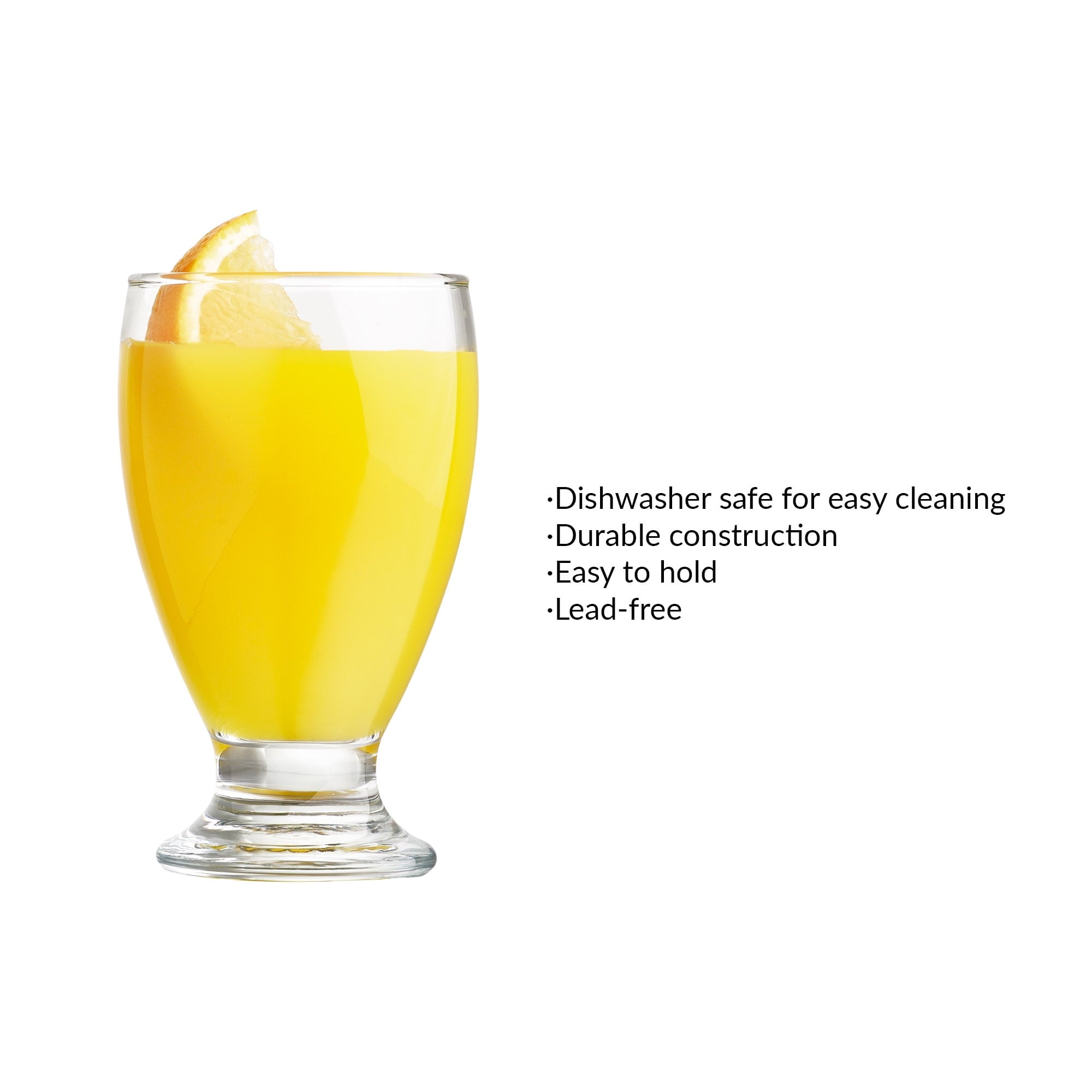 10.7 oz Goblet-Style Juice Glass