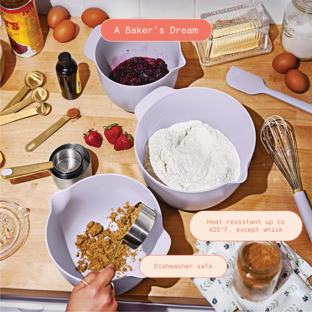 14-Piece Mix &amp; Measure Set, Porcini Taupe by Drew Barrymore