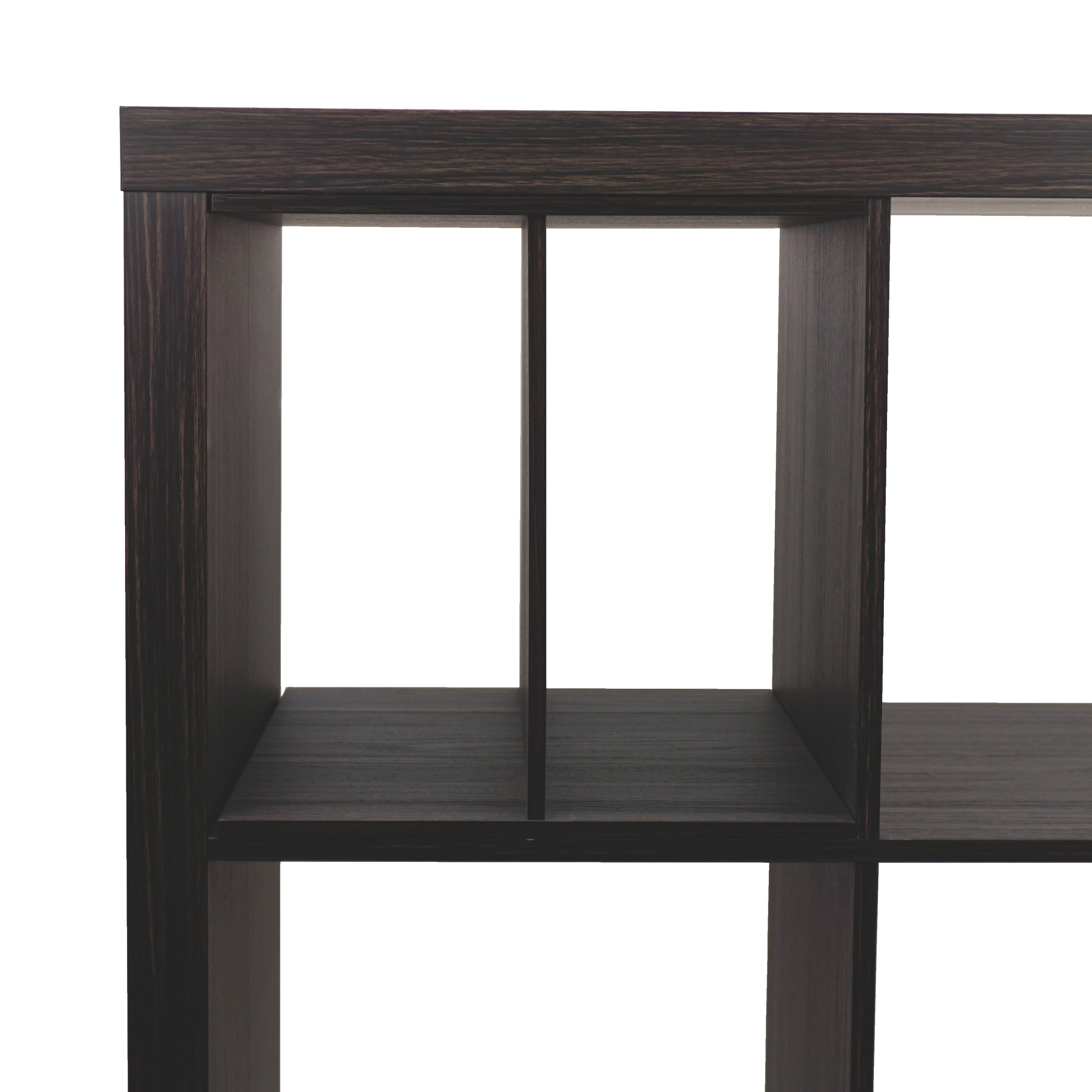 Better Homes &amp; Gardens H Shelf Insert for Cube Organizers, Tobacco Oak
