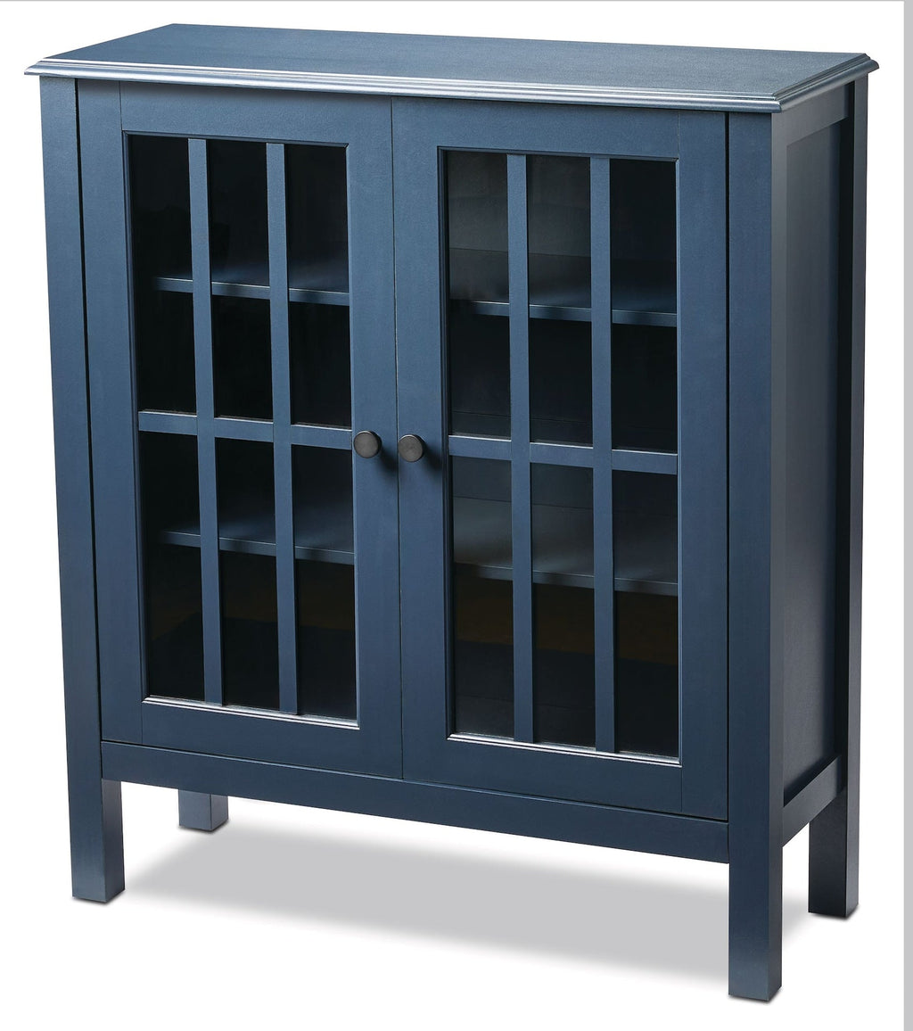 Canvas Dryden Accent Cabinet, Navy