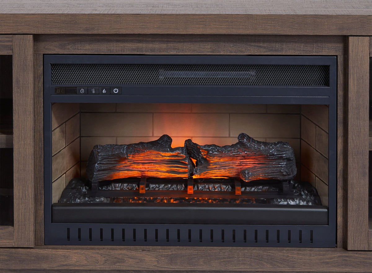 CANVAS Oakridge Media Fireplace, 68-in