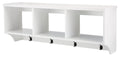 CANVAS Overbrook Entryway Wall-Mount Organizer, White