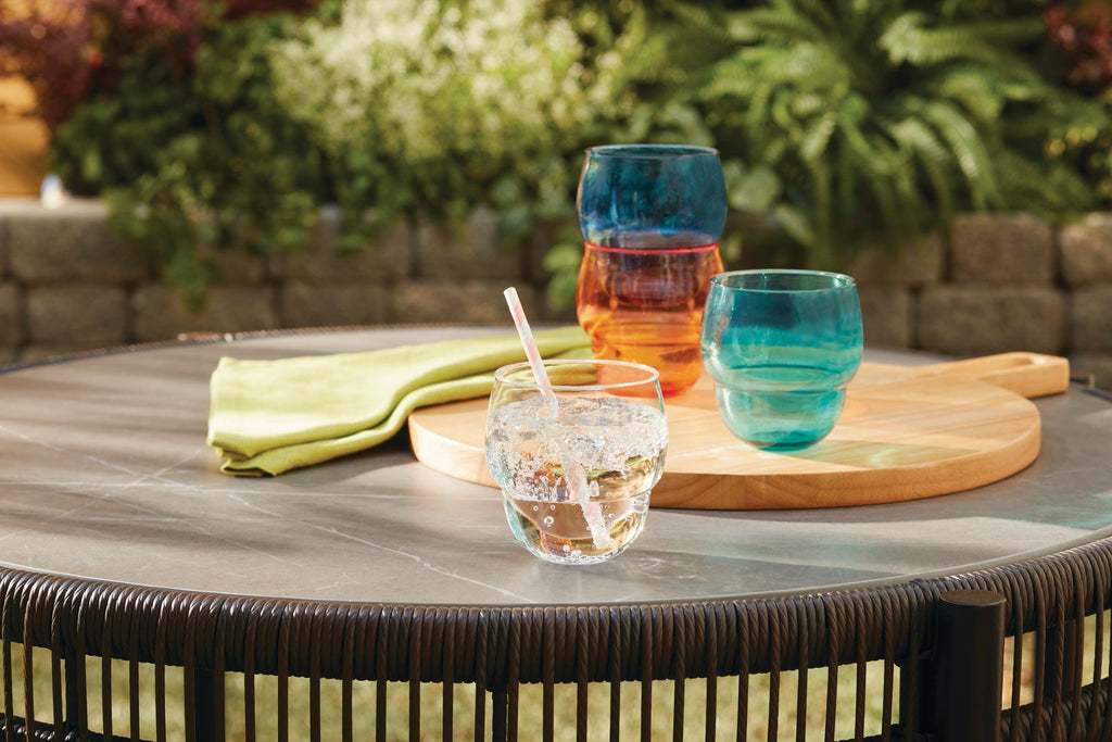 CANVAS Stacking Bubble Glass Set, BPA Free, Dishwasher Safe, Stackable